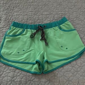 Women's Patagonia Green Athletic Shorts size small